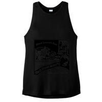 Blind Lemon Jefferson Black Snake Moan 2 Premium Ladies PosiCharge Tri-Blend Wicking Tank