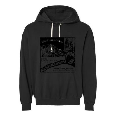 Blind Lemon Jefferson Black Snake Moan 2 Premium Garment-Dyed Fleece Hoodie