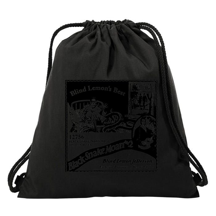 Blind Lemon Jefferson Black Snake Moan 2 Premium Drawstring Bag