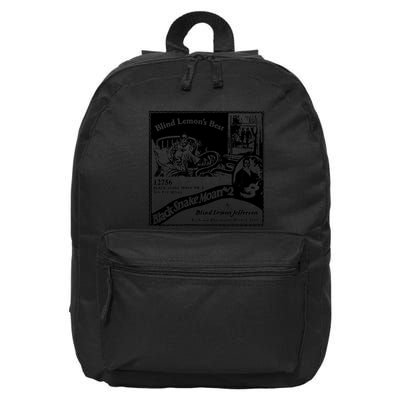 Blind Lemon Jefferson Black Snake Moan 2 Premium 16 in Basic Backpack