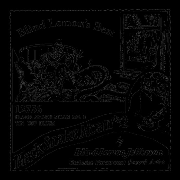 Blind Lemon Jefferson Black Snake Moan 2 Premium Visor