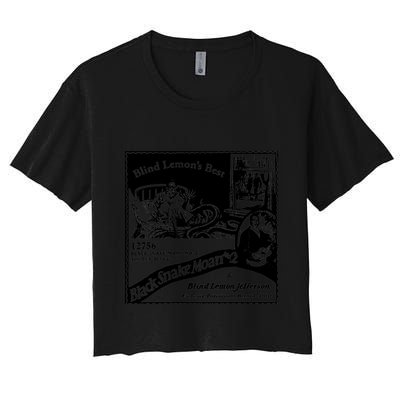 Blind Lemon Jefferson Black Snake Moan 2 Premium Crop Top