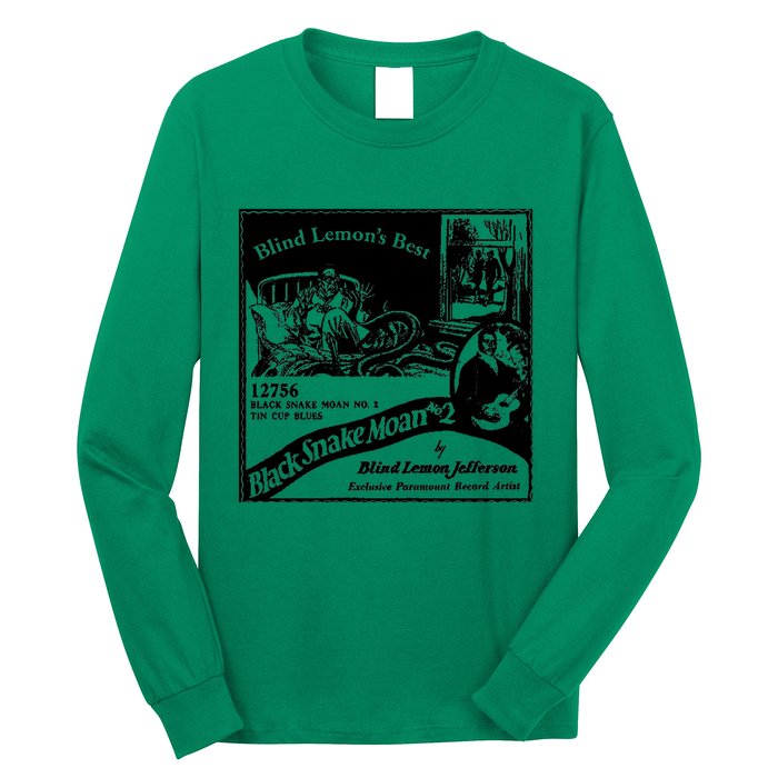 Blind Lemon Jefferson Black Snake Moan 2 Premium Long Sleeve Shirt