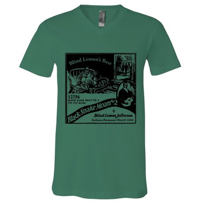 Blind Lemon Jefferson Black Snake Moan 2 Premium V-Neck T-Shirt
