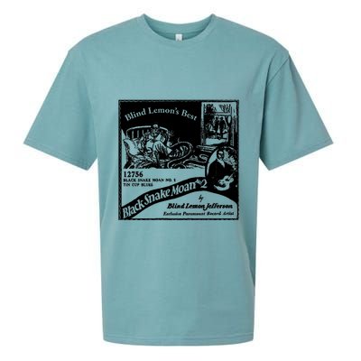 Blind Lemon Jefferson Black Snake Moan 2 Premium Sueded Cloud Jersey T-Shirt