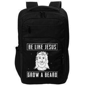 Be Like Jesus Grow A Beard Christian Gift Design Impact Tech Backpack