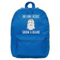 Be Like Jesus Grow A Beard Christian Gift Design 16 in Basic Backpack