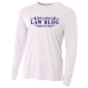 BOB LOBLAW'S LAW BLOG FUNNY MEME Cooling Performance Long Sleeve Crew