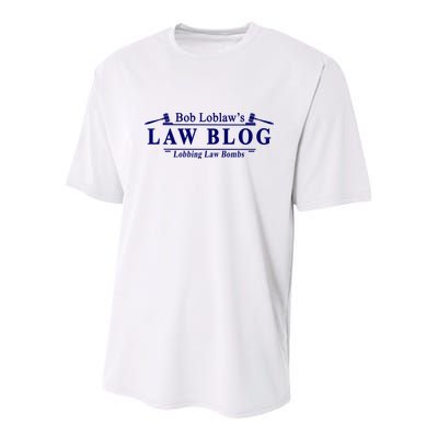BOB LOBLAW'S LAW BLOG FUNNY MEME Youth Performance Sprint T-Shirt