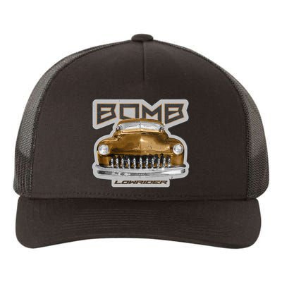 Bomb Lowrider Low Rider Car Yupoong Adult 5-Panel Trucker Hat