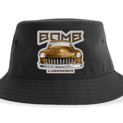 Bomb Lowrider Low Rider Car Sustainable Bucket Hat