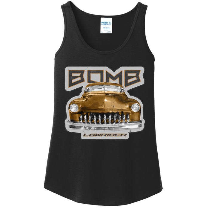 Bomb Lowrider Low Rider Car Ladies Essential Tank