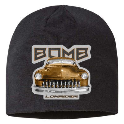 Bomb Lowrider Low Rider Car Sustainable Beanie