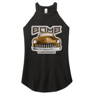 Bomb Lowrider Low Rider Car Women's Perfect Tri Rocker Tank