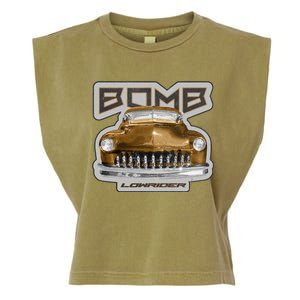 Bomb Lowrider Low Rider Car Garment-Dyed Women's Muscle Tee