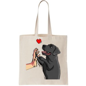 Black Lab Labrador Retriever Tote Bag