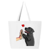 Black Lab Labrador Retriever 25L Jumbo Tote