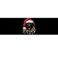 Black Lab Labrador Christmas Tree Light Pajama Dog Xmas Bumper Sticker