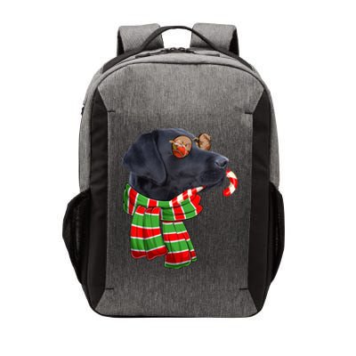 Black Lab Labrador Dog Owners Christmas Xmas Holiday Party Gift Vector Backpack