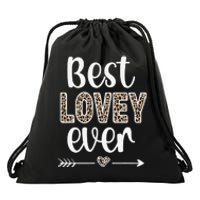 Best Lovey Lovey Grandmother Appreciation Lovey Grandma Drawstring Bag