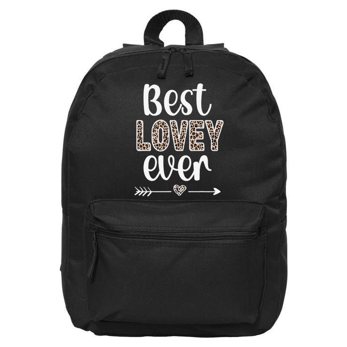 Best Lovey Lovey Grandmother Appreciation Lovey Grandma 16 in Basic Backpack