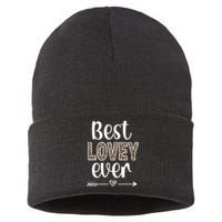 Best Lovey Lovey Grandmother Appreciation Lovey Grandma Sustainable Knit Beanie