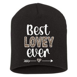 Best Lovey Lovey Grandmother Appreciation Lovey Grandma Short Acrylic Beanie