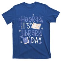 Bookworm Library Librarian Hooray ItS Library Day Gift T-Shirt