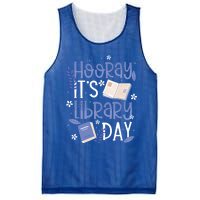 Bookworm Library Librarian Hooray ItS Library Day Gift Mesh Reversible Basketball Jersey Tank