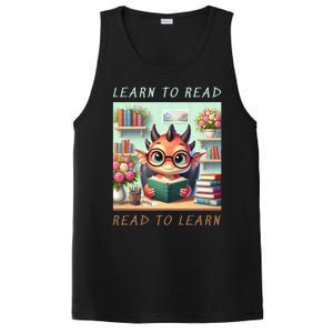 Book Lover Learn To Read Read To Learn PosiCharge Competitor Tank