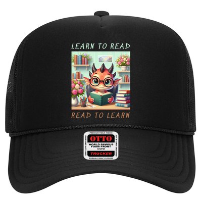 Book Lover Learn To Read Read To Learn Trucker Hat