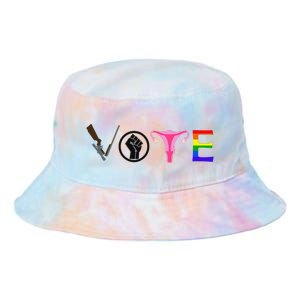 Black Lives Matter Vote LGBT Gay Rights Feminist Equality Tie Dye Newport Bucket Hat