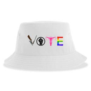 Black Lives Matter Vote LGBT Gay Rights Feminist Equality Sustainable Bucket Hat