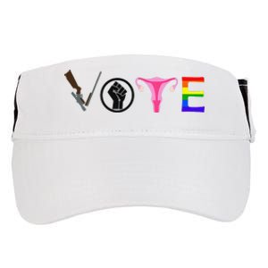 Black Lives Matter Vote LGBT Gay Rights Feminist Equality Adult Drive Performance Visor