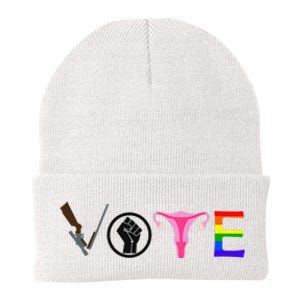 Black Lives Matter Vote LGBT Gay Rights Feminist Equality Knit Cap Winter Beanie