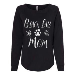 Black Lab Mom Labrador Retriever Lover Funny Dog Mom Womens California Wash Sweatshirt