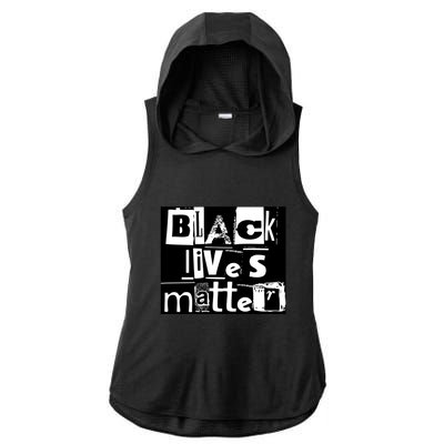 Black Lives Matter Gift On The World BLM Shirt Gift For Family Xmas Ladies PosiCharge Tri-Blend Wicking Draft Hoodie Tank