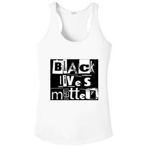 Black Lives Matter Gift On The World BLM Shirt Gift For Family Xmas Ladies PosiCharge Competitor Racerback Tank