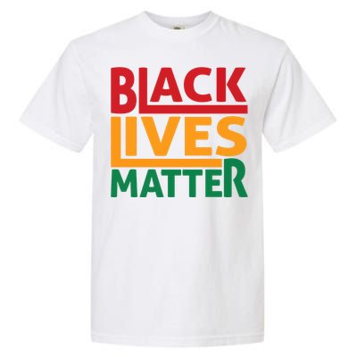 Black Lives Matter Human Rights Garment-Dyed Heavyweight T-Shirt