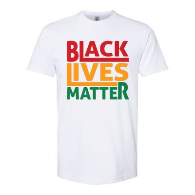 Black Lives Matter Human Rights Softstyle CVC T-Shirt