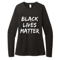 Black Lives Matter Womens CVC Long Sleeve Shirt