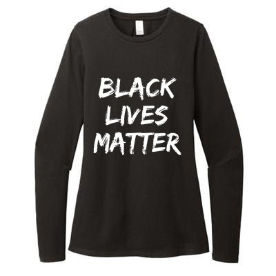 Black Lives Matter Womens CVC Long Sleeve Shirt