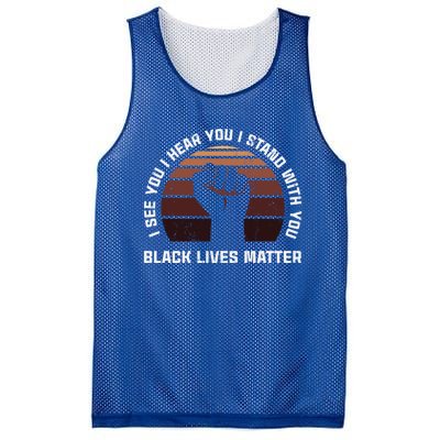 Black Lives Matter Meaningful Gift Blm Funny Gift Mesh Reversible Basketball Jersey Tank