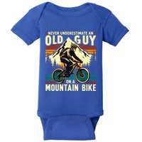 Bicycle Lovers Mountain Bike FatherS Day Gift For Dad Gift Baby Bodysuit