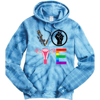 Black Lives Matter Vote Lgbt Gay Rights Feminist Equality Tie Dye Hoodie