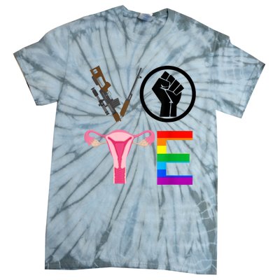 Black Lives Matter Vote Lgbt Gay Rights Feminist Equality Tie-Dye T-Shirt