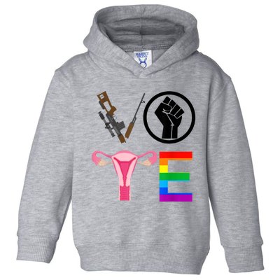 Black Lives Matter Vote Lgbt Gay Rights Feminist Equality Toddler Hoodie