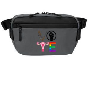 Black Lives Matter Vote Lgbt Gay Rights Feminist Equality Crossbody Pack