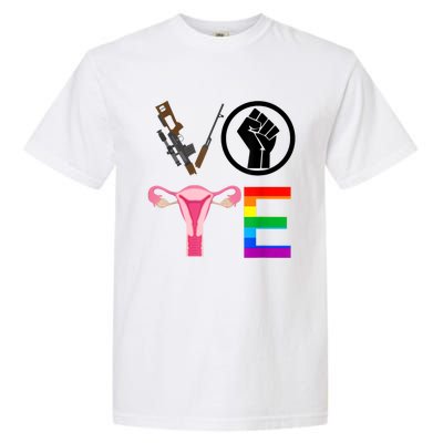 Black Lives Matter Vote Lgbt Gay Rights Feminist Equality Garment-Dyed Heavyweight T-Shirt