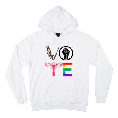 Black Lives Matter Vote Lgbt Gay Rights Feminist Equality Hoodie